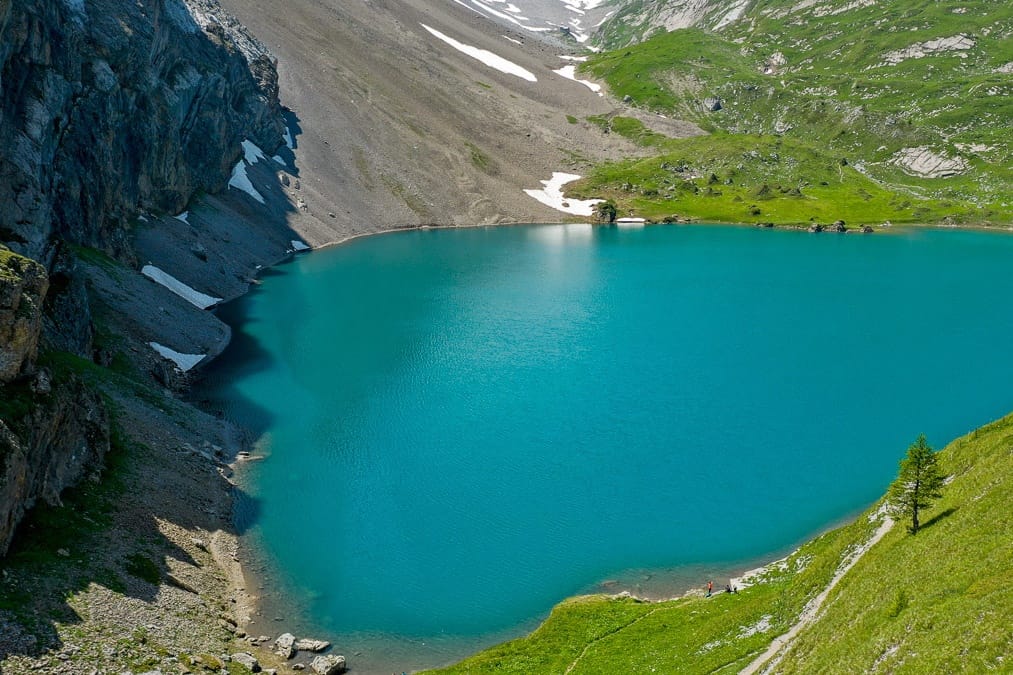 Iffigsee lake Switzerland