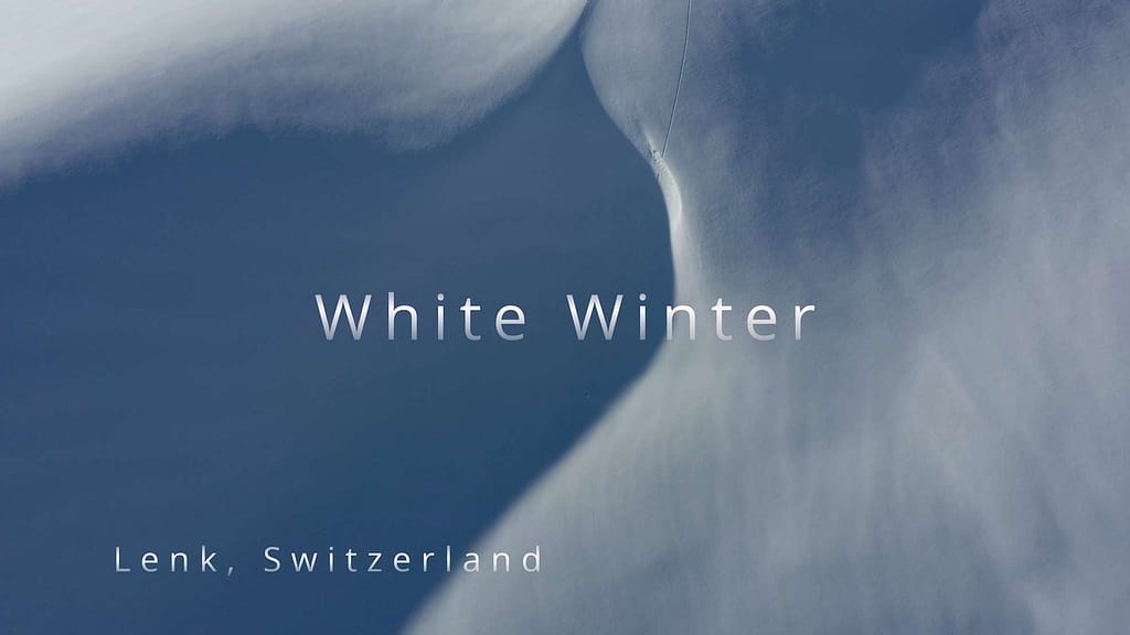 White Winter Video cover photo