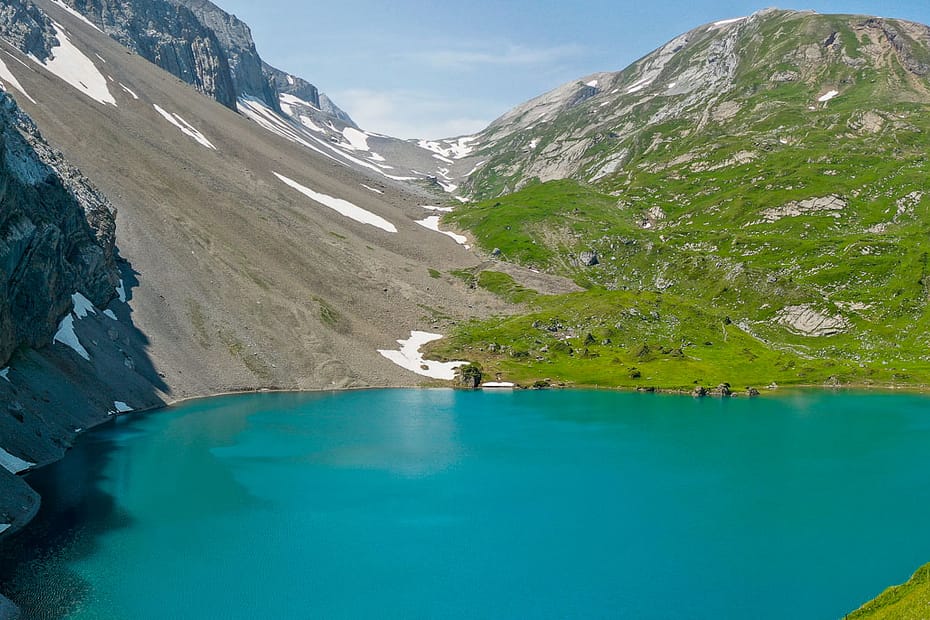 Iffigsee Switzerland Panorama